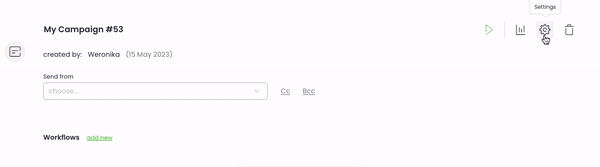 Gif showing how to add GDPR compliant unsubscribe