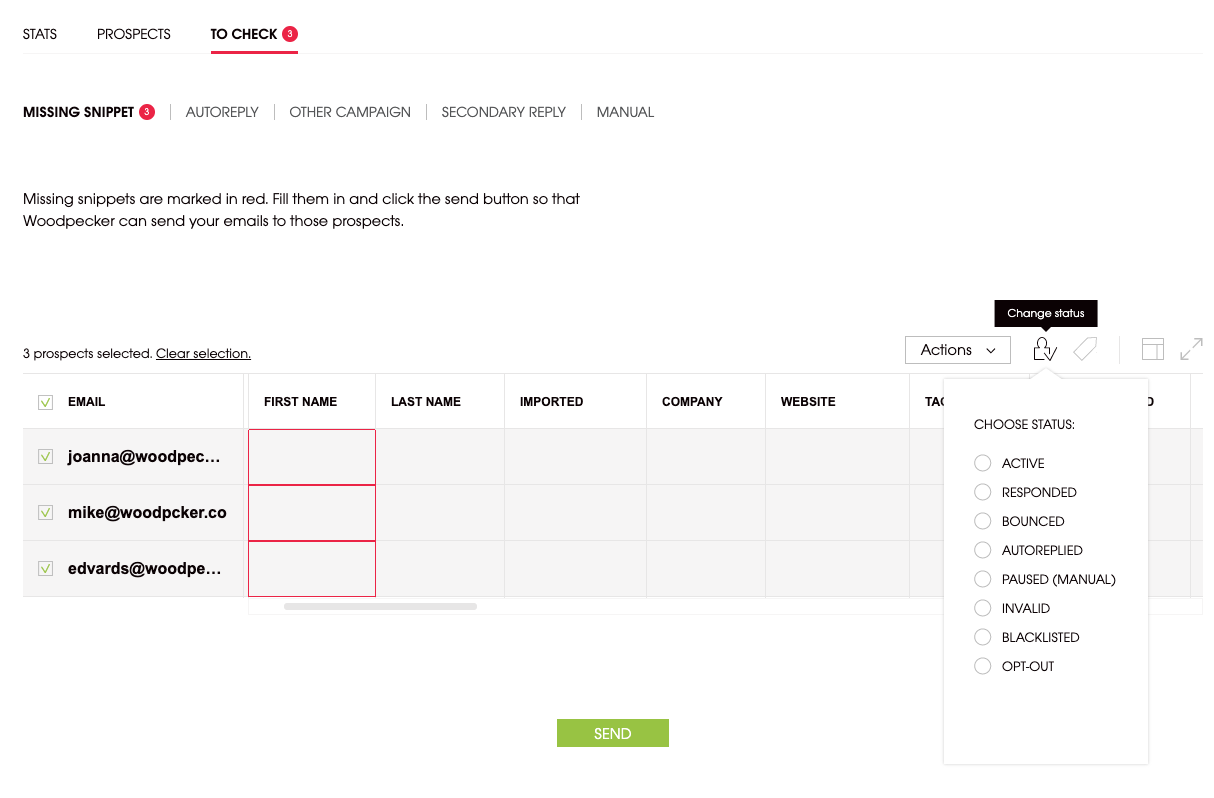 Image showing steps that's needed to be taken in order to fix the missing snippet issue