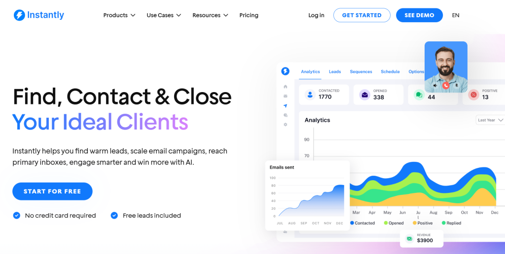Top tools for in-house cold outreach - Instantly